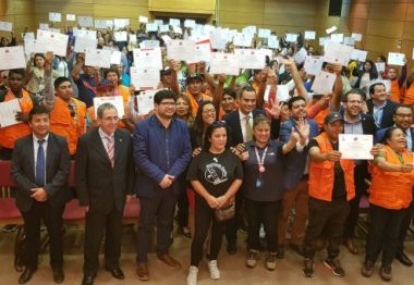 Más de 200 trabajadores certifican sus competencias en Antofagasta