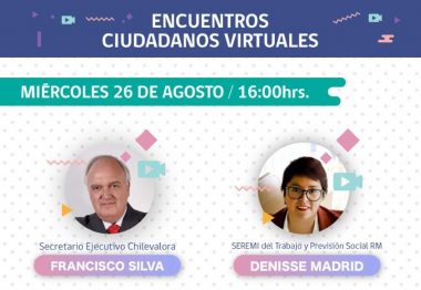 Secretario Ejecutivo de ChileValora participa en Encuentro Ciudadano Virtual