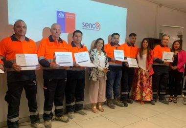 ChileValora certificó a trabajadores de la gran minería en la sexta región