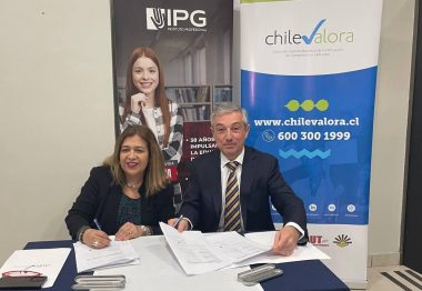 Instituto profesional IPG y ChileValora ratifican convenio de colaboración que reconoce certificaciones laborales